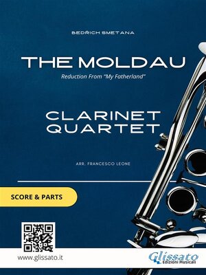 cover image of Clarinet Quartet "The Moldau" score & parts